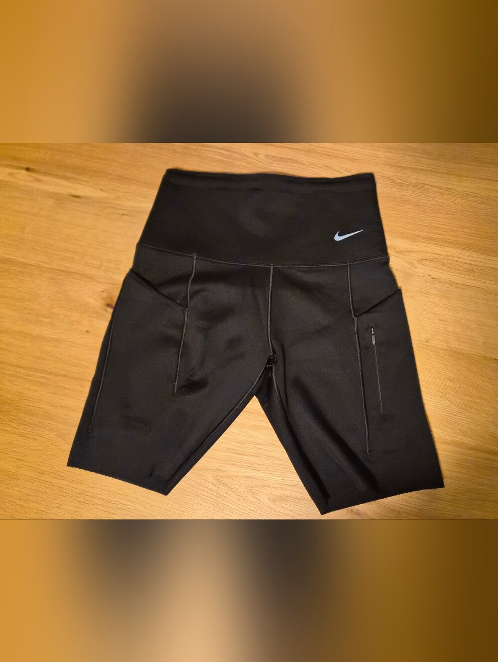 Nike Black High-Waist Shorts